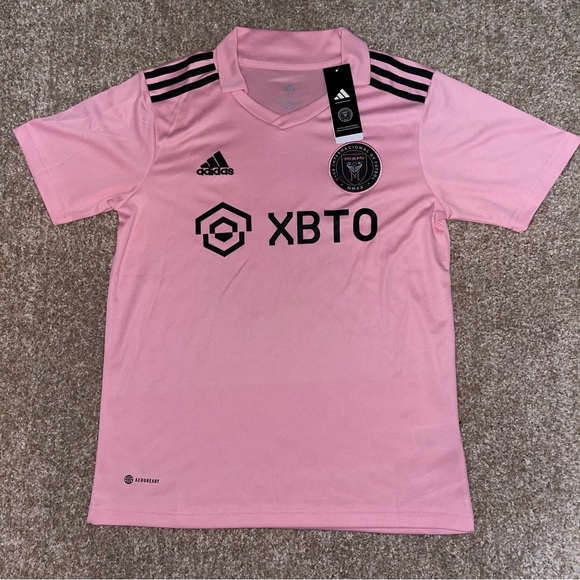 Adidas Inter Miami Leo Messi Men’s Home Soccer Jersey 23/24🆕 - Picture 2 of 11